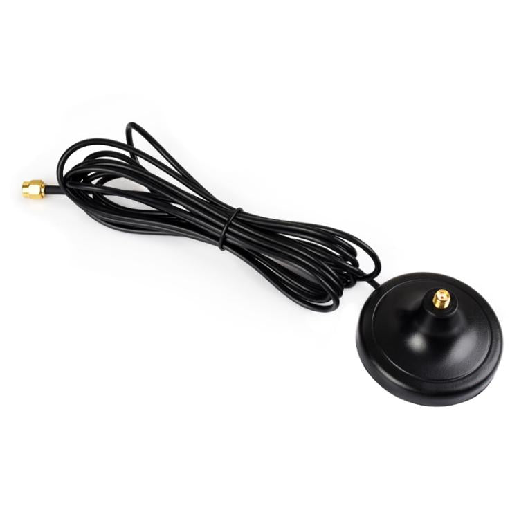 Antena WAVESHARE SMA con base magnética y ventosa, cable coaxial de 3 metros, Magnetic Base