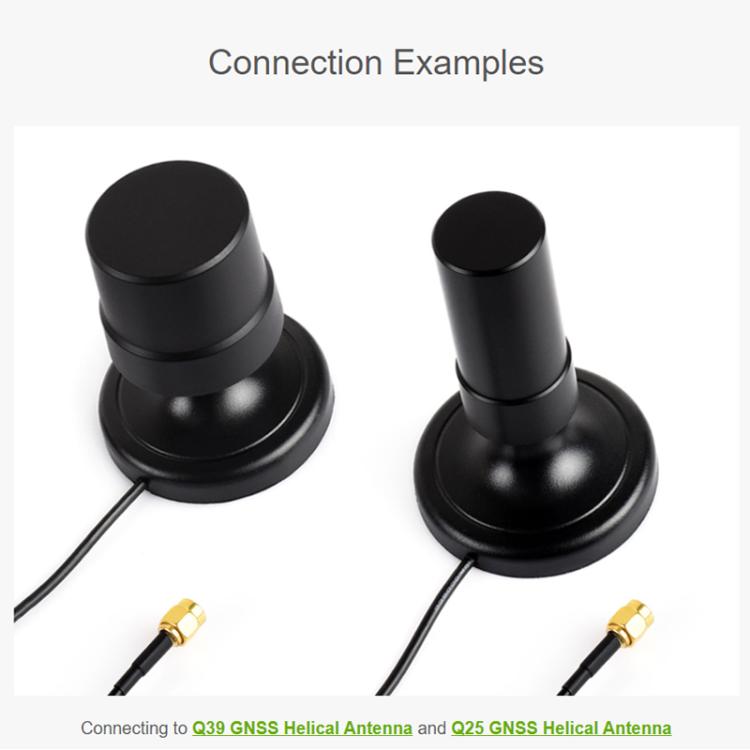 Antena WAVESHARE SMA con base magnética y ventosa, cable coaxial de 3 metros, Magnetic Base