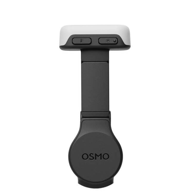 Luz de relleno original para Osmo Pocket 4, con 3 temperaturas de color y brillo ajustables para vídeo.