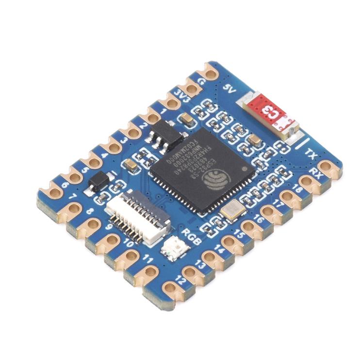 Mini placa de desarrollo con procesador de doble núcleo y frecuencia de funcionamiento de 240 MHz., Waveshare ESP32-S3-Tiny, Waveshare ESP32-S3-Tiny-N8R8, Waveshare ESP32-S3-Tiny-Kit, Waveshare  ESP32-S3-Tiny-N8R8-Kit