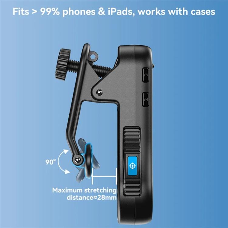 Microscopio para teléfono APEXEL TriScope 40X-80X-120X con iluminación LED y UV de doble temperatura., APL-MS3L