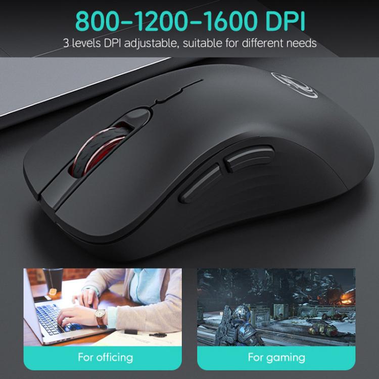 Ratón inalámbrico para juegos iMICE E-2310 de 6 botones y 2,4 GHz para oficina y hogar.
