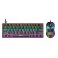 Conjunto de teclado y ratón mecánico para juegos con cable iMICE MK-X30 con iluminación RGB personalizable y cable de 1,5 m.