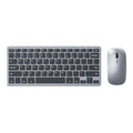 Conjunto de teclado y ratón inalámbricos recargables de modo dual iMICE WK-102 con puerto USB tipo C