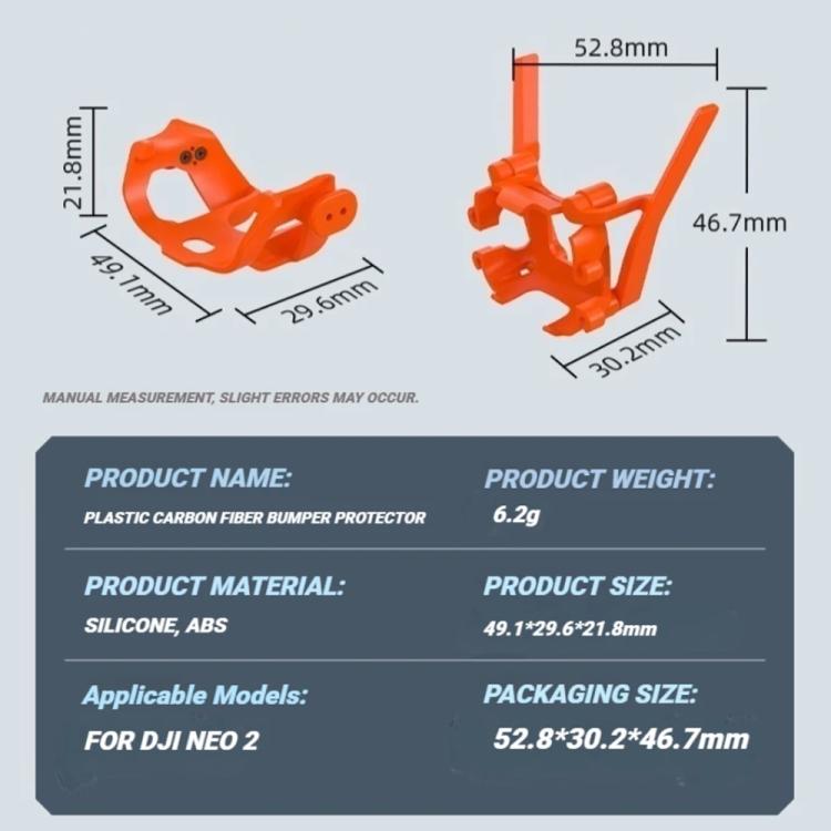 Protector de antena RCSTQ para DJI Neo 2 Tail Fin Protector a prueba de golpes para protección contra caídas y arañazos, Antenna Guard
