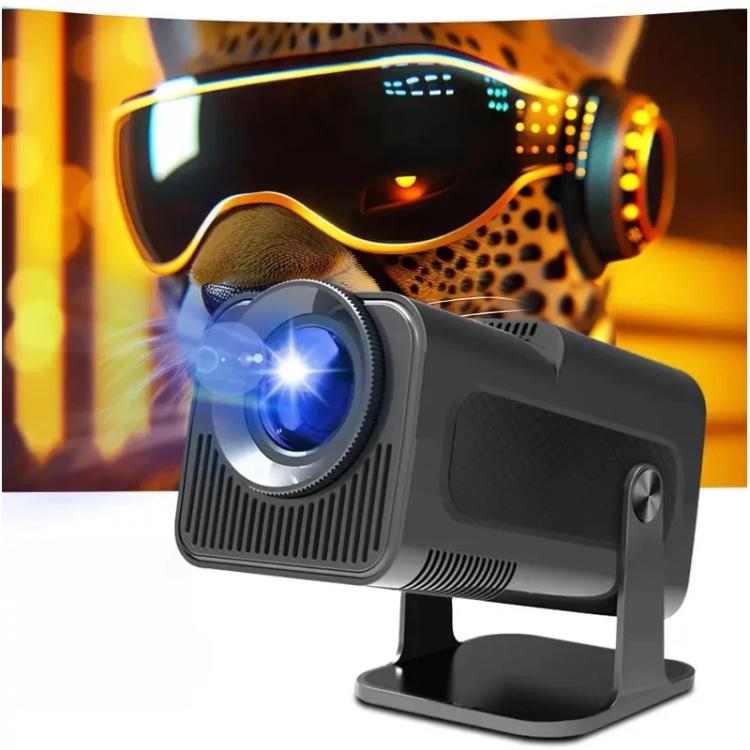 Proyector portátil HY320 Mini Android 11 4K HD con WiFi 6, Bluetooth, rotación de 180 grados y duplicación de pantalla inalámbrica., UK Plug, US Plug, EU Plug