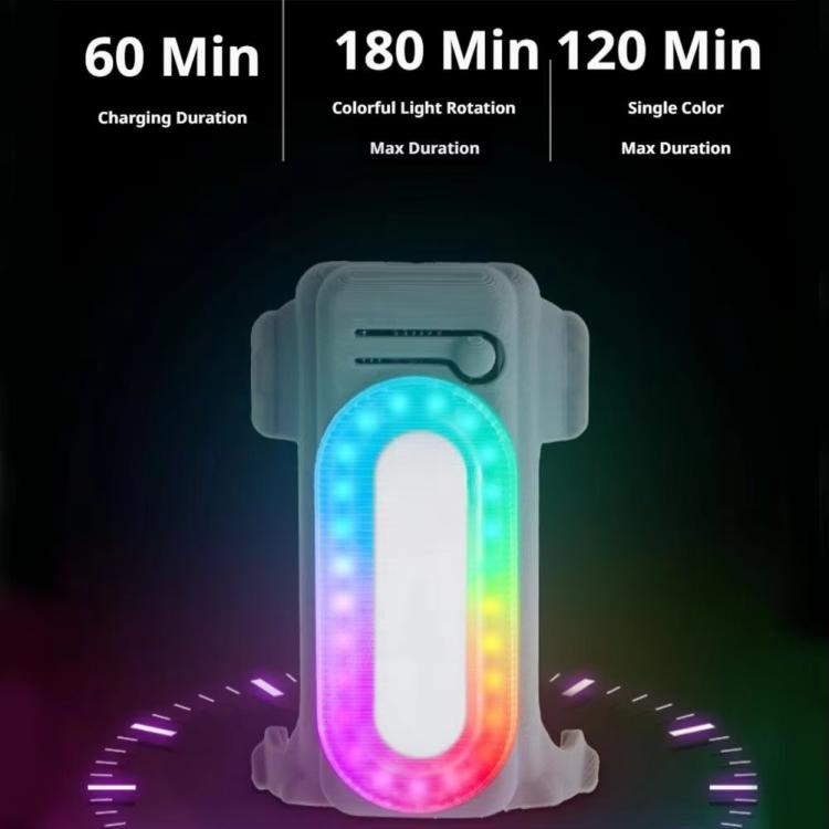 Para el dron DJI Neo 2 RCSTQ, se encuentra un foco de búsqueda colorido recargable con patín de aterrizaje elevado., Searchlight