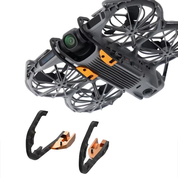Protector de parachoques de fibra de carbono RCSTQ para DJI Neo 2, anticolisión, gimbal y lente., Carbon Fiber Bumper