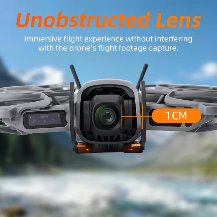Protector de parachoques de fibra de carbono RCSTQ para DJI Neo 2, anticolisión, gimbal y lente., Carbon Fiber Bumper