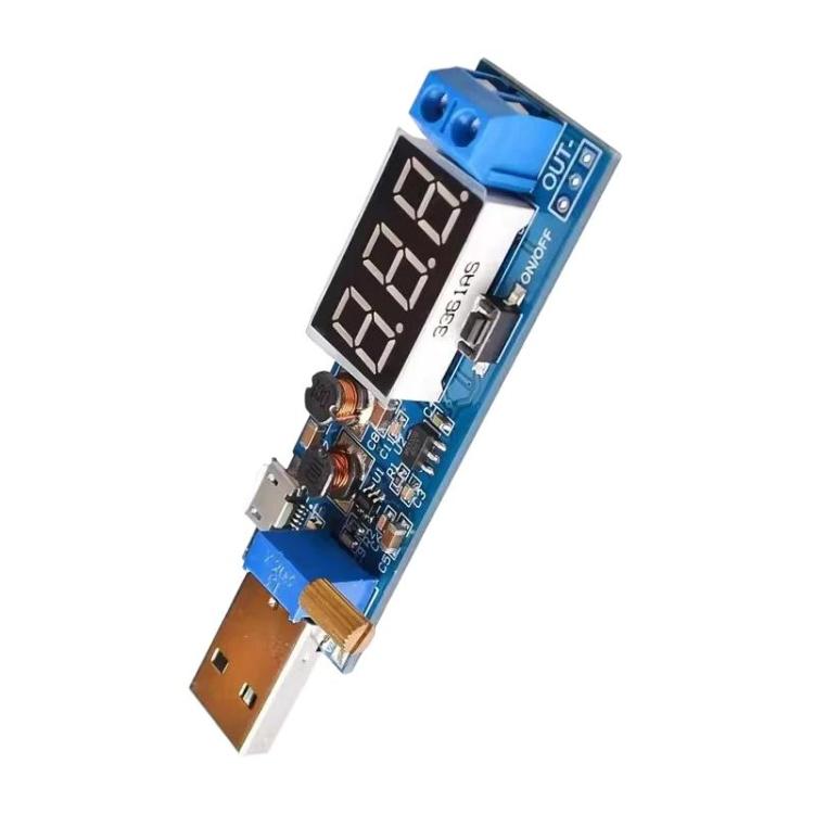 Módulo regulador de voltaje de fuente de alimentación elevadora USB DC-DC, Micro, Type-C