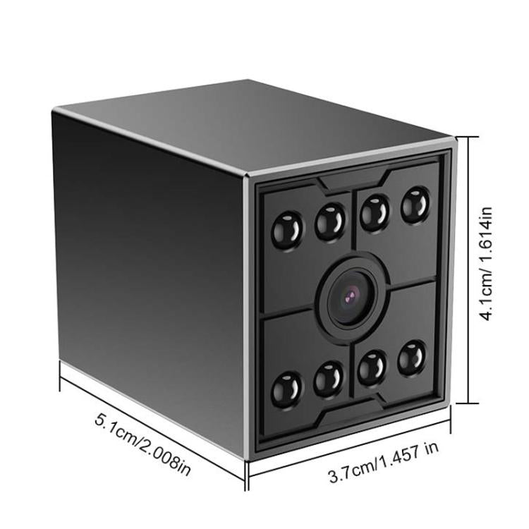 Mini cámara inalámbrica M09 HD con visión nocturna infrarroja y detección de movimiento, monitor WiFi.