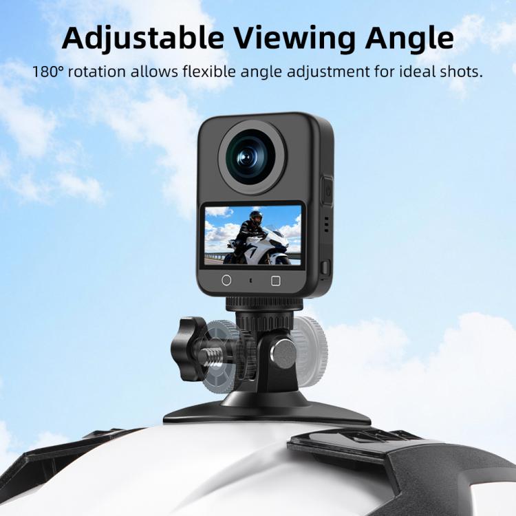 Soporte para casco Flymile para DJI Osmo Pocket 3 / Action 6 / GoPro, Square, Floral