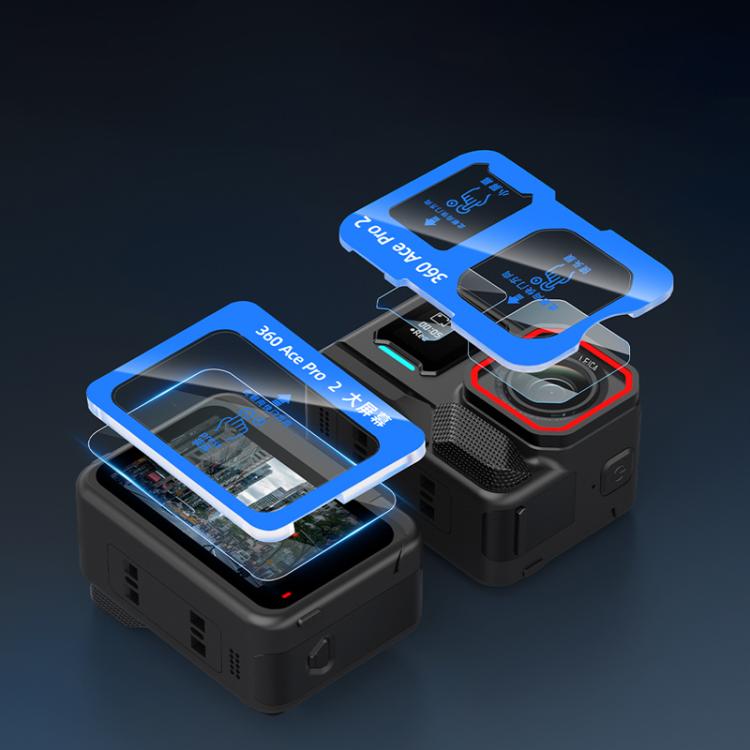Protector de pantalla de vidrio templado Flymile para Insta360 Ace Pro 2