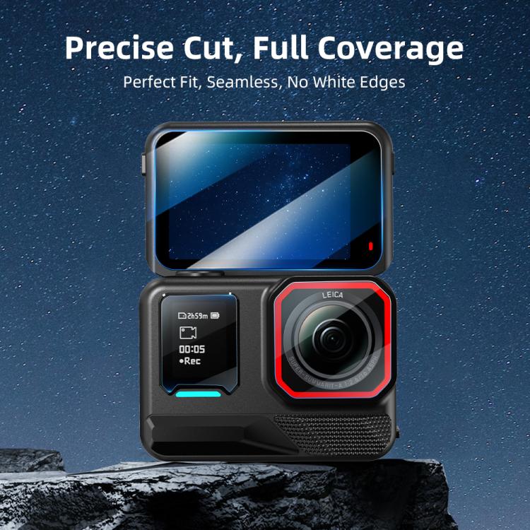 Protector de pantalla de vidrio templado Flymile para Insta360 Ace Pro 2