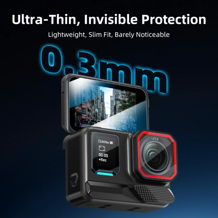 Protector de pantalla de vidrio templado Flymile para Insta360 Ace Pro 2