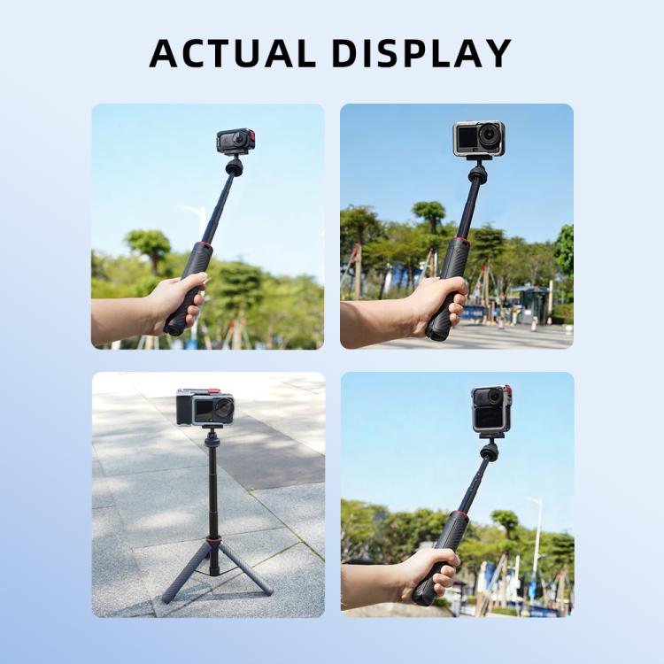 Trípode de liberación rápida con palo selfie extendido BRDRC para DJI Osmo Action 6 / Nano, AC6039_1