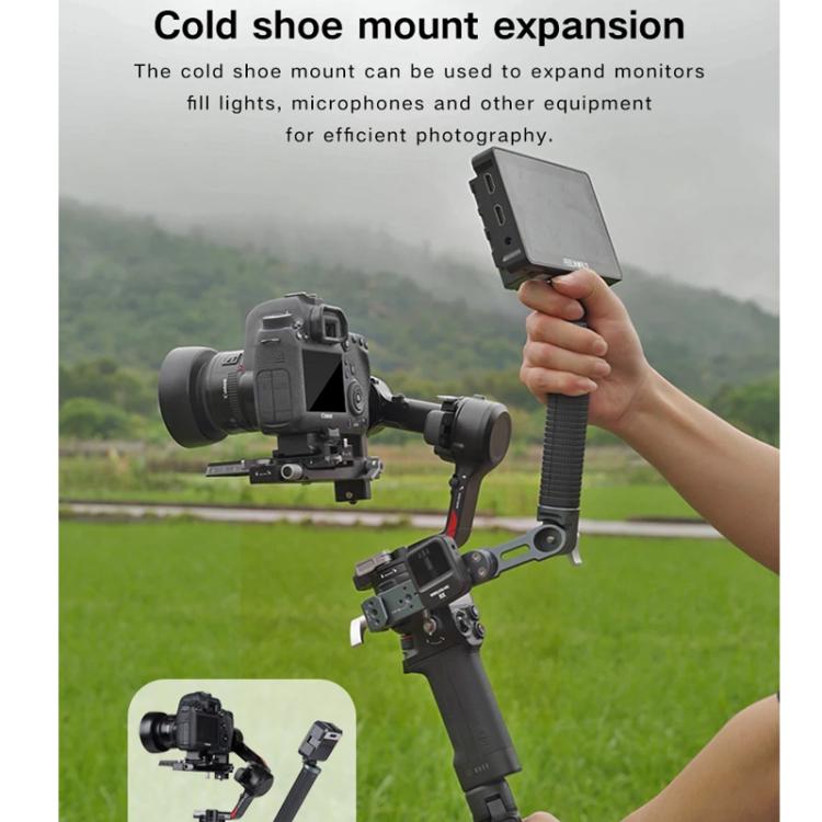 Empuñadura de ángulo ajustable XILETU para estabilizadores DJI RS 4 Mini/RS 4 Pro/RS 4/RS 3 Mini/RS 3 Pro/RS 2