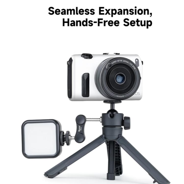 Trípode para selfies XILETU XS-21 con apertura automática al tocar el suelo y rótula metálica universal de 200-402 mm.