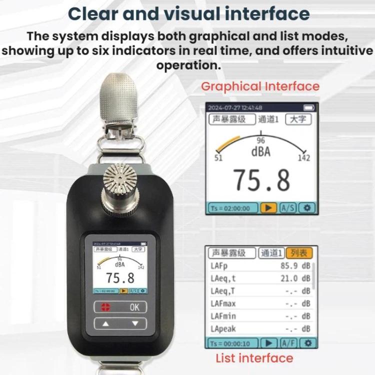 Probador de ruido estadístico integral de precisión SMART SENSOR Nivel 2, ST864