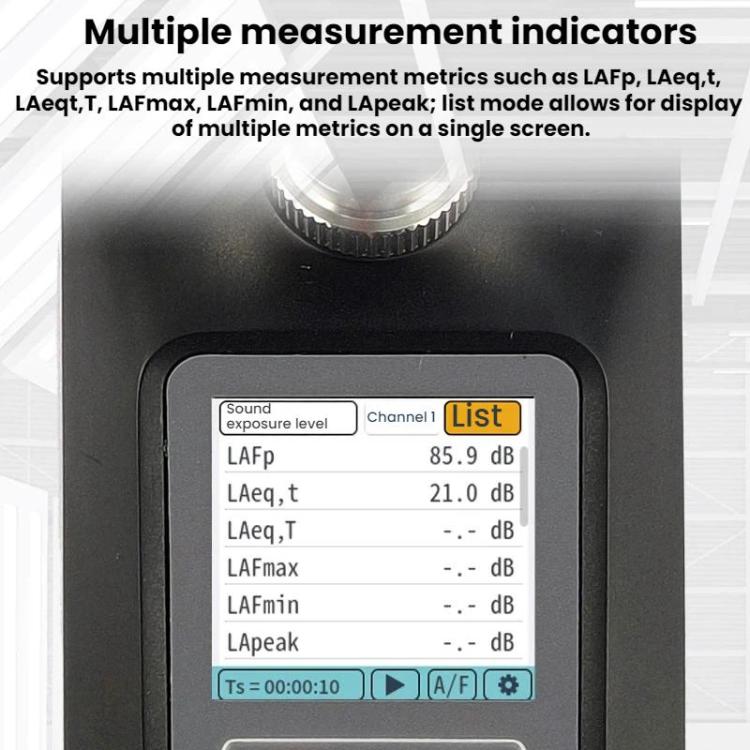 Probador de ruido estadístico integral de precisión SMART SENSOR Nivel 2, ST864