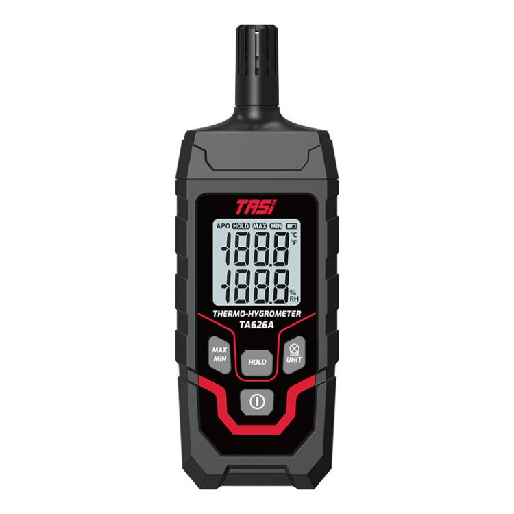 Medidor digital de temperatura y humedad de alta precisión Medidor de temperatura ambiental, TASI TA626A
