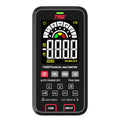 Multímetro digital multifunción, totalmente automático, inteligente y a prueba de quemaduras, con pantalla grande, para medir voltaje, resistencia y frecuencia., TASI TA807A, TASI TA807B With Capacitance Test