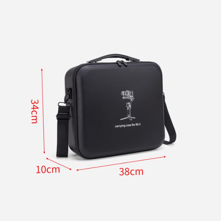 Estuche rígido de transporte para gimbal DJI Ronin RS 5, bolsa protectora de viaje, bolso bandolera de mano.