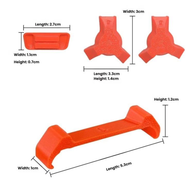 Extensor de altura del tren de aterrizaje para dron DJI Avata 360, Foot Support Black, Foot Support Orange, Foot Support Gray, Heightened Base Black, Heightened Base Orange, Heightened Base Gray