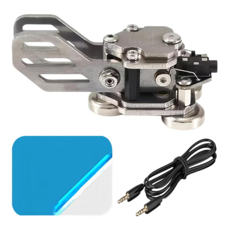 Mini transmisor automático de código Morse con doble hélice, With 3.5mm Audio Cable
