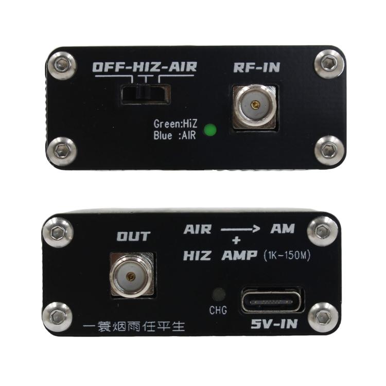 Amplificador inversor de alta impedancia 2 en 1 para banda de aviación, 100M, 110M
