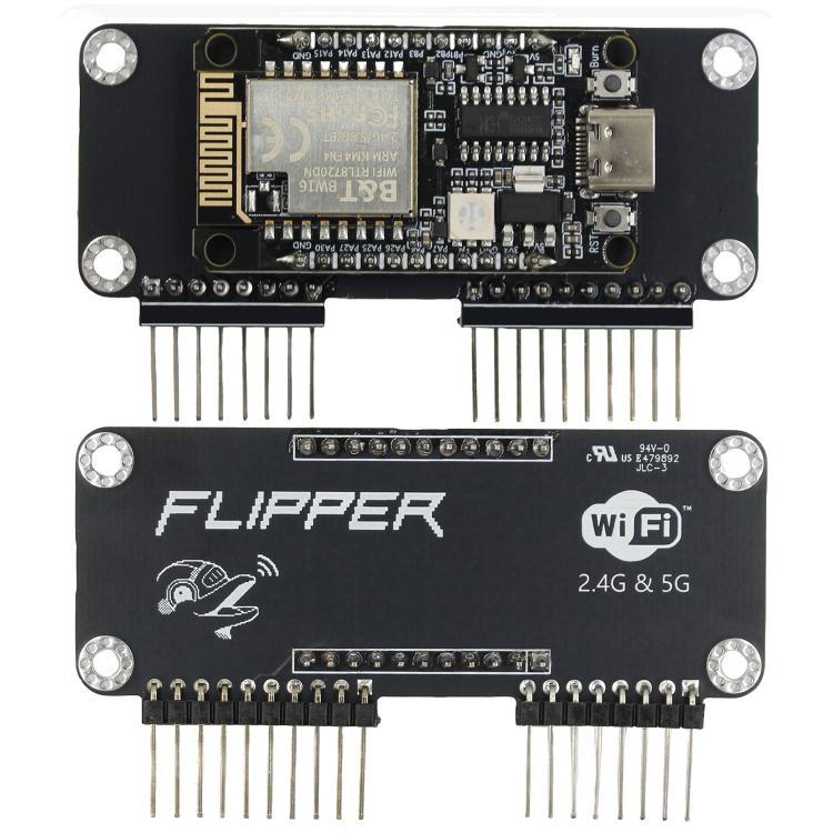 Placa de desarrollo IoT para módulo WiFi Flipper Zero 2.4G/5G, 2.4G/5G WiFi Module