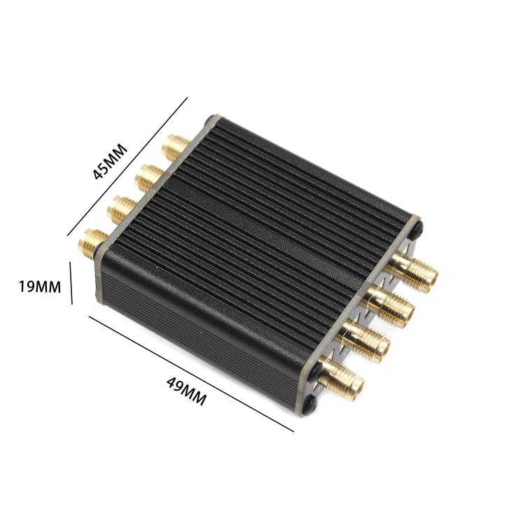 Filtro pasivo de radio SDR multibanda simultánea 4 en 1, 49x45x19mm