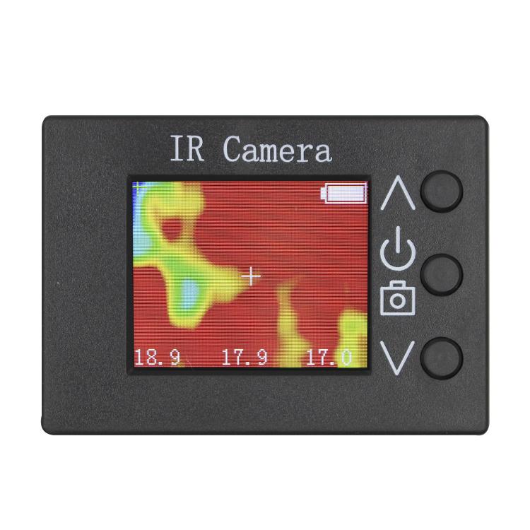 Herramienta de inspección para bricolaje con cámara termográfica digital infrarroja LCD MLX90640 de 1,8 pulgadas, MLX90640