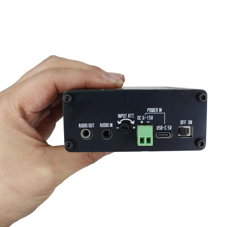 Supresor de ruido digital (NR) con DSP de onda corta + altavoz, 88x38x100mm