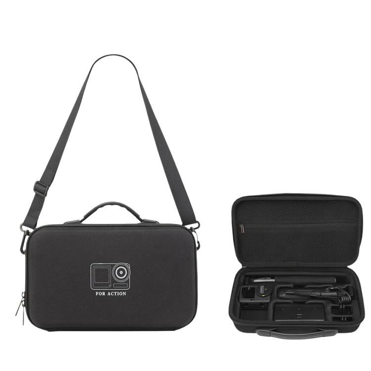 Estuche de transporte DJI Osmo Action 6 Adventure Combo, bolsa de hombro portátil, asa para batería y varilla de extensión de 1,5 m, compatible con jaula