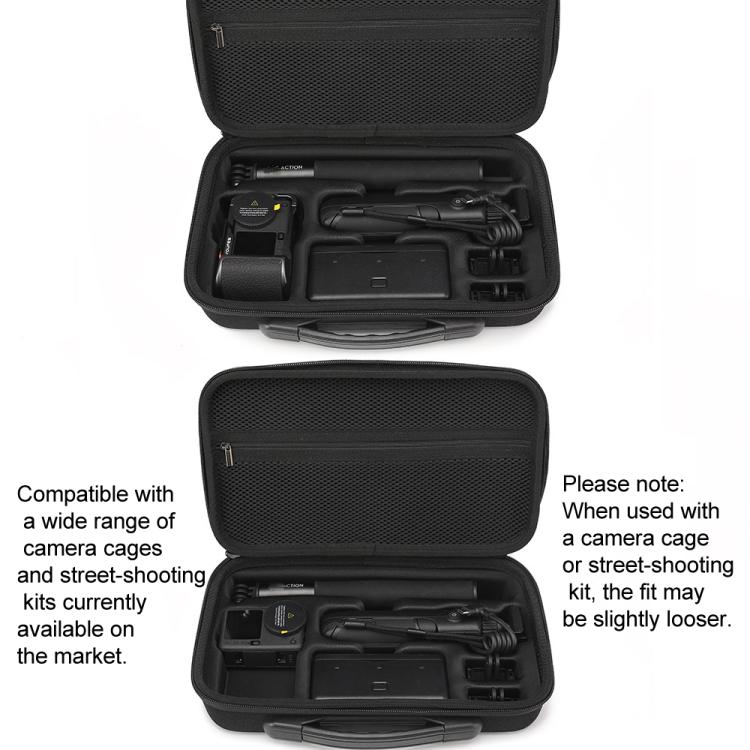 Estuche de transporte DJI Osmo Action 6 Adventure Combo, bolsa de hombro portátil, asa para batería y varilla de extensión de 1,5 m, compatible con jaula