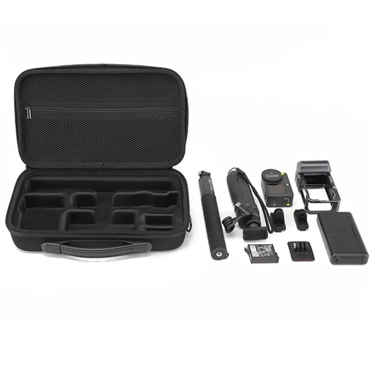 Estuche de transporte DJI Osmo Action 6 Adventure Combo, bolsa de hombro portátil, asa para batería y varilla de extensión de 1,5 m, compatible con jaula