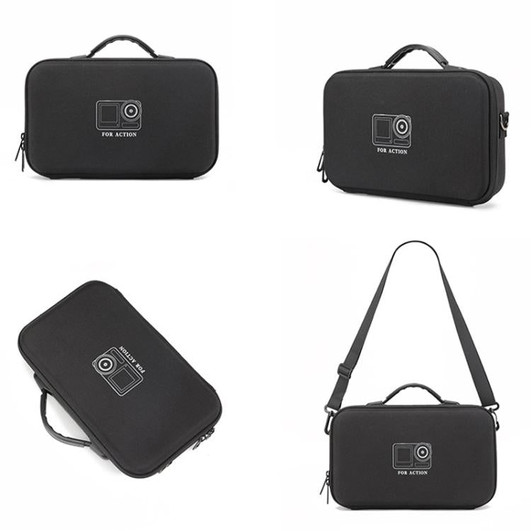 Estuche de transporte DJI Osmo Action 6 Adventure Combo, bolsa de hombro portátil, asa para batería y varilla de extensión de 1,5 m, compatible con jaula