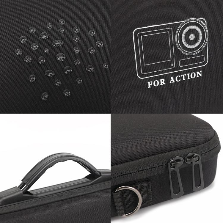 Estuche de transporte DJI Osmo Action 6 Adventure Combo, bolsa de hombro portátil, asa para batería y varilla de extensión de 1,5 m, compatible con jaula