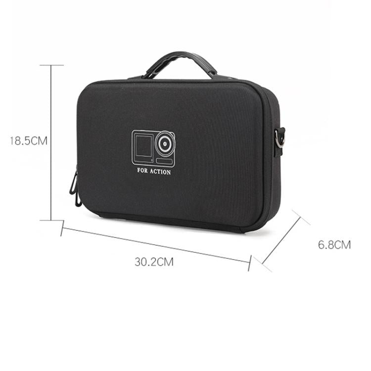 Estuche de transporte DJI Osmo Action 6 Adventure Combo, bolsa de hombro portátil, asa para batería y varilla de extensión de 1,5 m, compatible con jaula