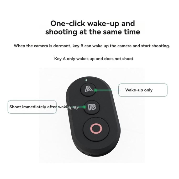 Control remoto Bluetooth para cámaras de acción Insta360 X5 / X4 / X3 / GO3S / Ace Pro2
