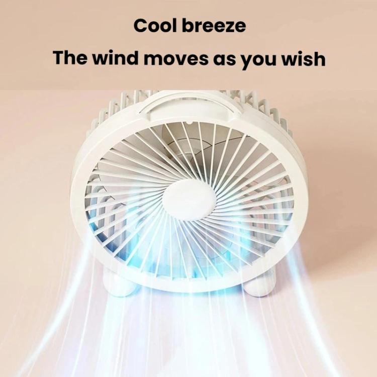 Ventilador de escritorio portátil de alta potencia para dormitorios y oficinas., 4 inch Plug-in White, 4 inch Plug-in Green, 4 inch Plug-in Pink, 6 inch Rechargeable White, 6 inch Rechargeable Green, 6 inch Rechargeable Pink