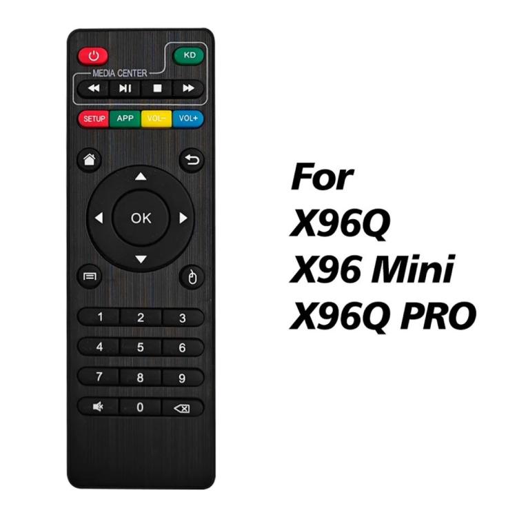 Mando a distancia de repuesto para Android TV Box, compatible con MXQ, X96Q, X96 Mini, X96Q Pro, T95X, V88, TX6