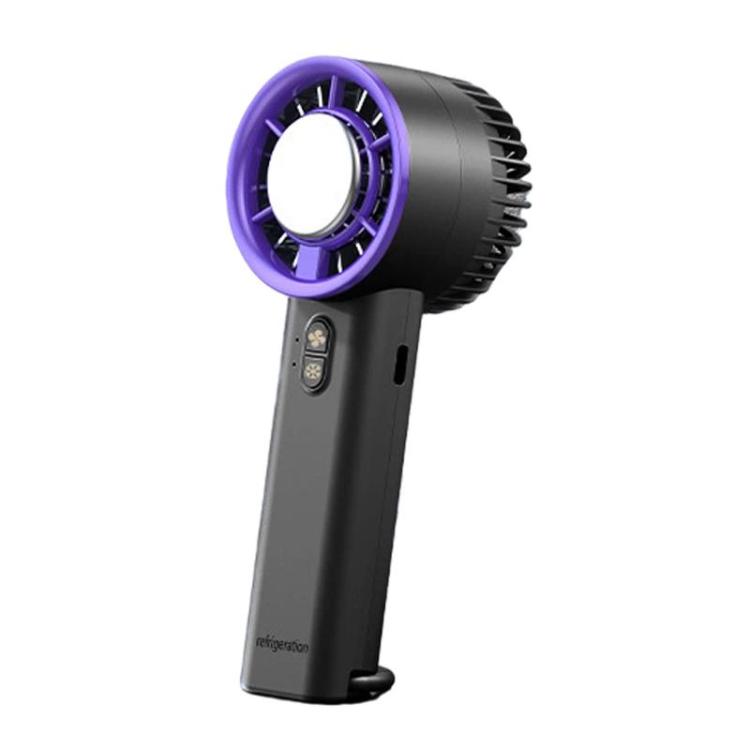 Ventilador portátil de mano para refrigeración por hielo, ventilador de turbina semiconductor de escritorio de alta velocidad