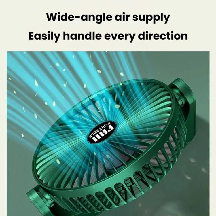 Ventilador de escritorio de 6 pulgadas con 3 velocidades, silencioso, ideal para el verano.