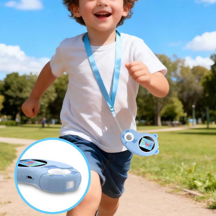 Microscopio digital portátil HD HM020H para niños, lupa electrónica, juguete científico