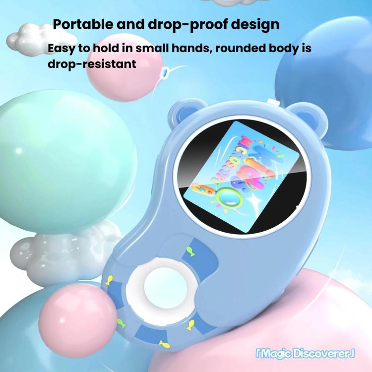Microscopio digital portátil HD HM020H para niños, lupa electrónica, juguete científico