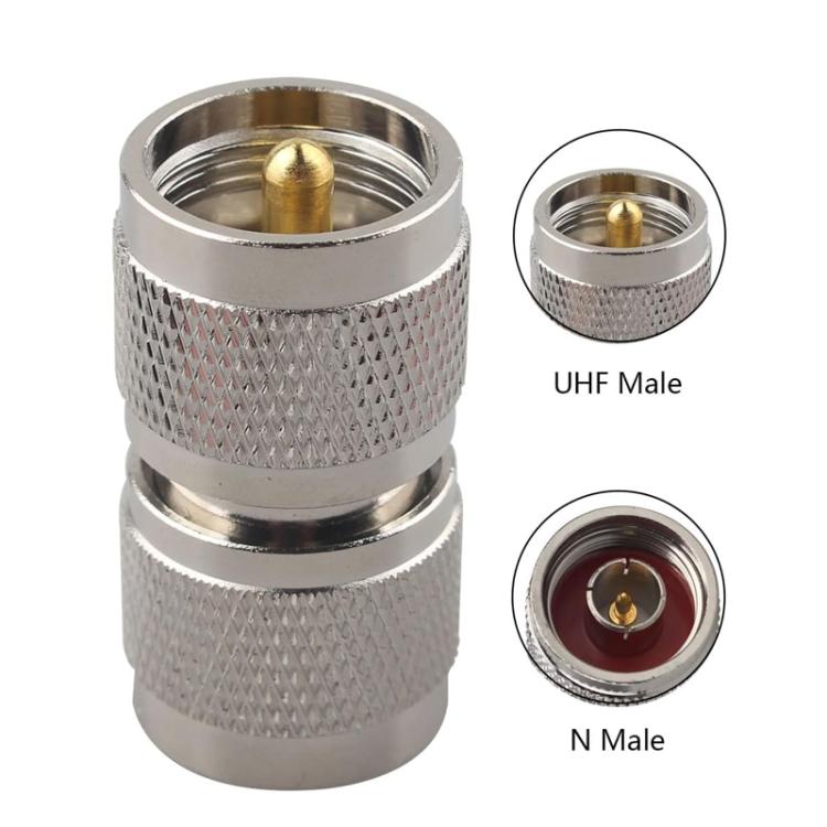 Conector coaxial de radiofrecuencia, UHF Male To N Male