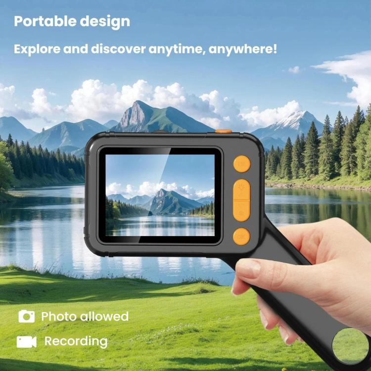 Microscopio digital HD portátil de 2,8 pulgadas con lupa para reparación electrónica., HM028B