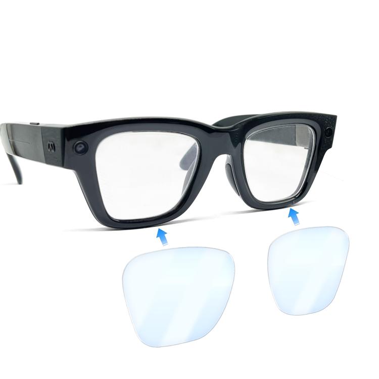Juego de protectores de lentes para gafas inteligentes Ray-Ban Meta Display HD Clear, película protectora antiarañazos.